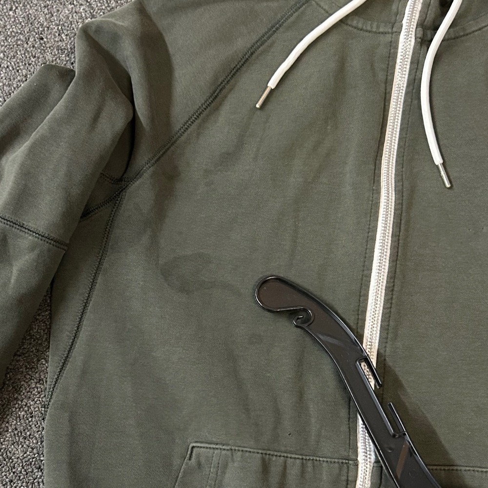 Nike Tech Fleece Full Zip Hoodie Jogger Pants Set Green Size M - Picture 7 of 9